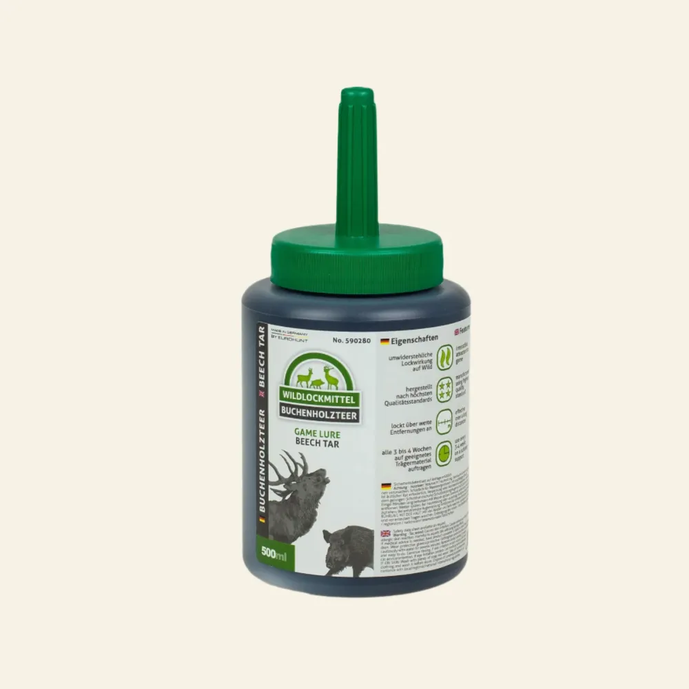 Gudron de fag pur EUROHUNT, 500ml, pensula inclusa