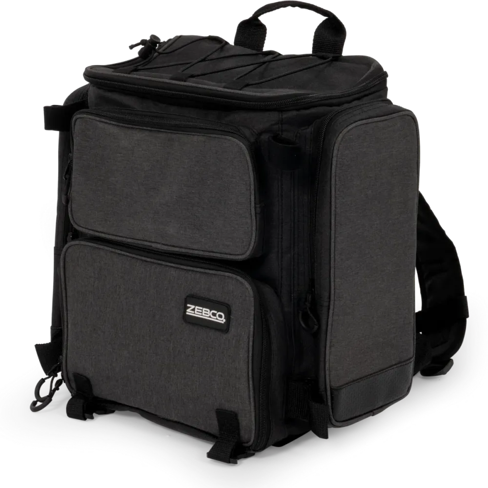 ZEBCO TROPHY RUCKSACK AND BOX 23L
