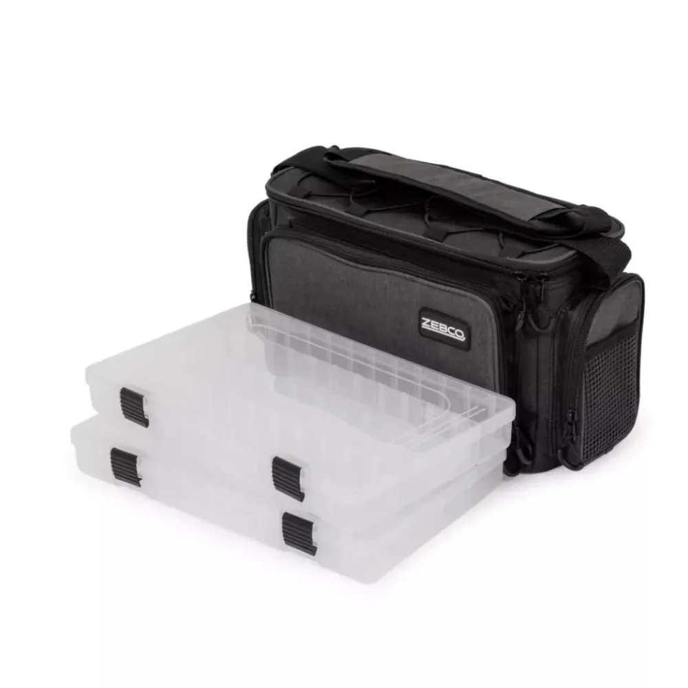 ZEBCO TROPHY SYSTEM CARRYALL TWO BOX MEDIUM 12.5L