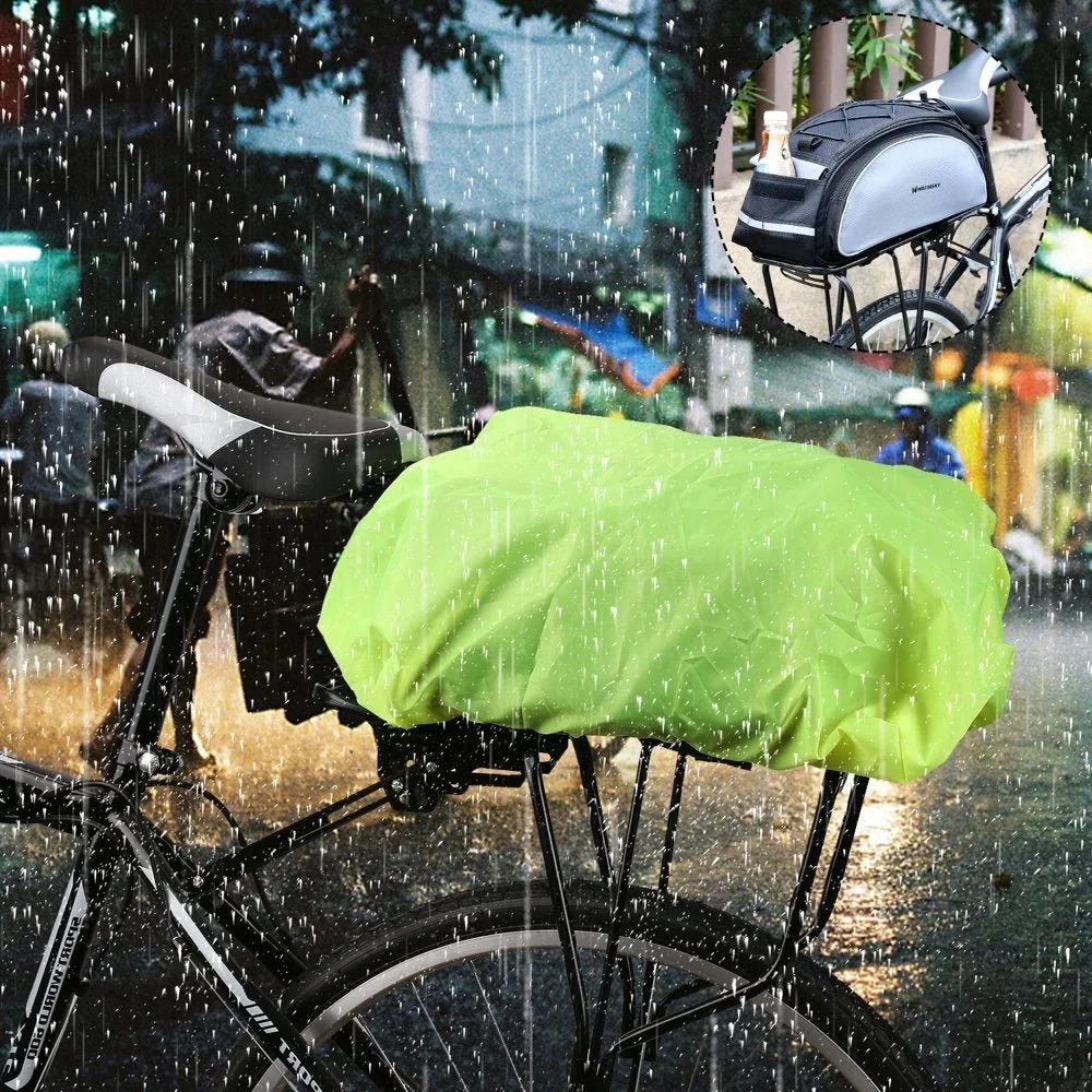 Husă de ploaie impermeabilă pentru geanta de bicicletă sau rucsac