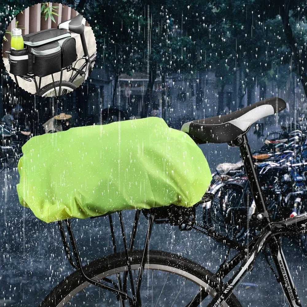 Husă de ploaie impermeabilă pentru geanta de bicicletă sau rucsac
