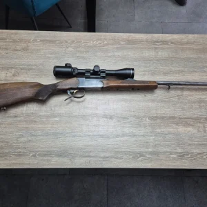 Carabina basculanta Baikal IZH18MN cal 243win, 60cm, luneta 3-9x40