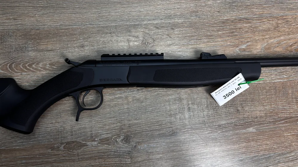 Carabina basculanta Bergara BA13 Black, cal 30-06, teava fluted 51cm