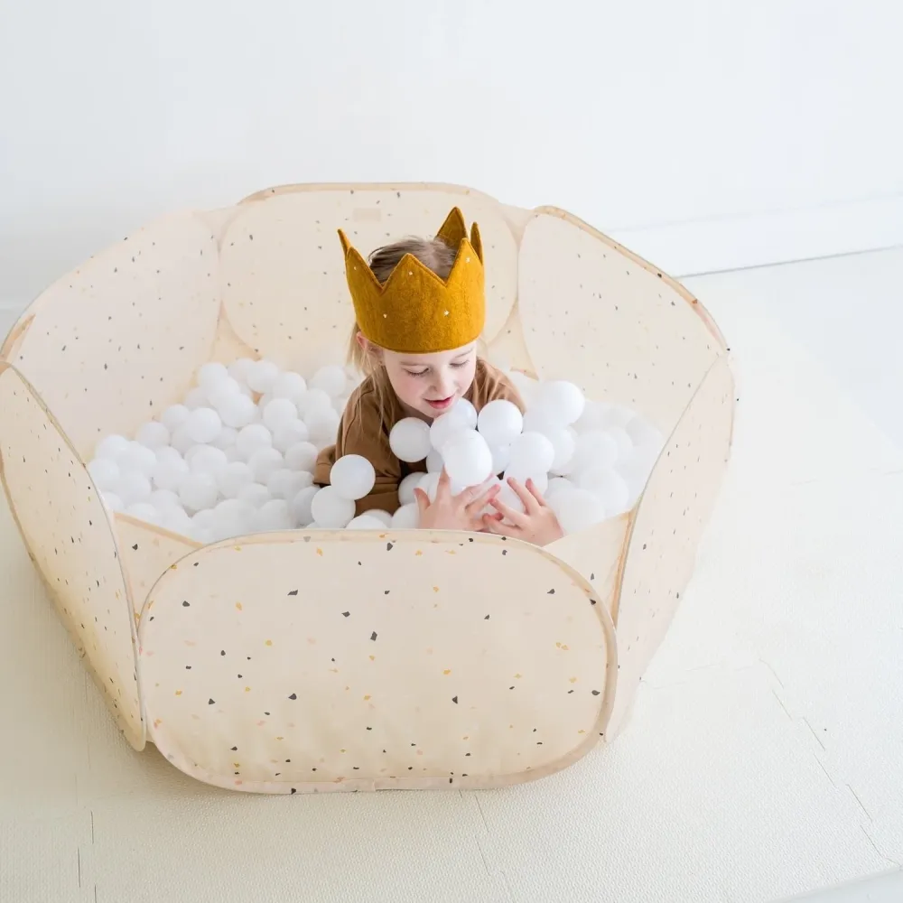 3 Sprouts Terrazzo Ball Pool Bej
