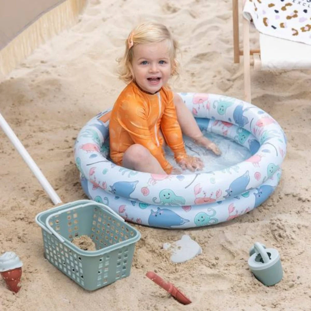 Swim Essentials Piscina pentru copii 60cm Sea anmials