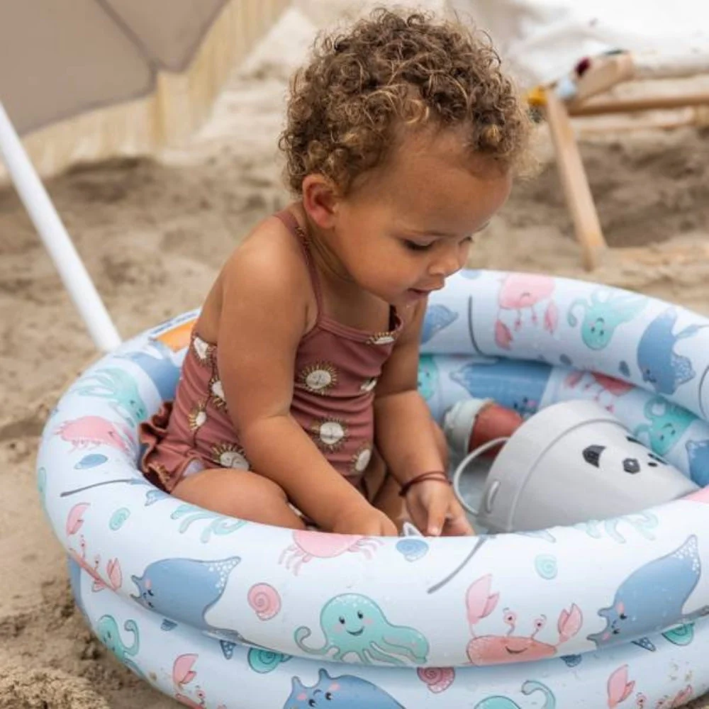 Swim Essentials Piscina pentru copii 60cm Sea anmials