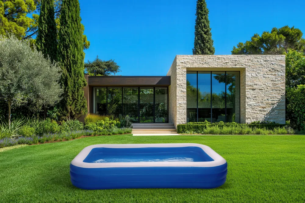 Piscină gonflabilă dreptunghiulară de grădină 305x183 cm