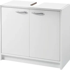 Mască de lavoar Balculina alb mat cu lățime 63 cm
