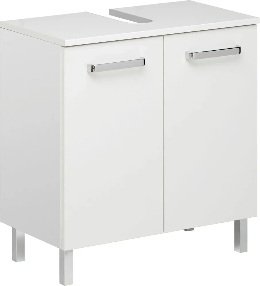 Mască pentru lavoar Pelipal Quickset alba, 60 cm lățime