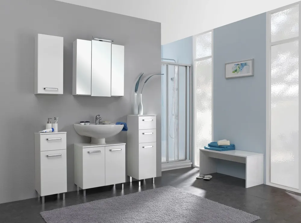 Mască pentru lavoar Pelipal Quickset alba, 60 cm lățime