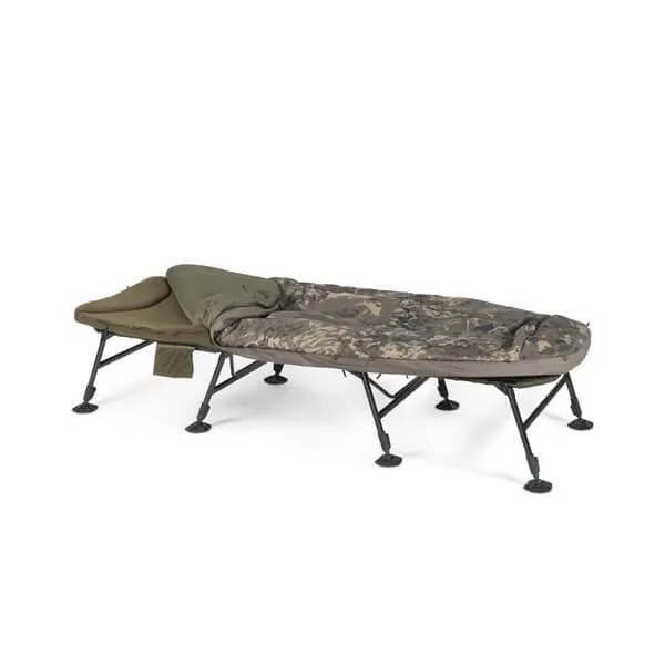 Bed Chair Nash Indulgence HD40 Sistem Camo Emperor 8 picioare