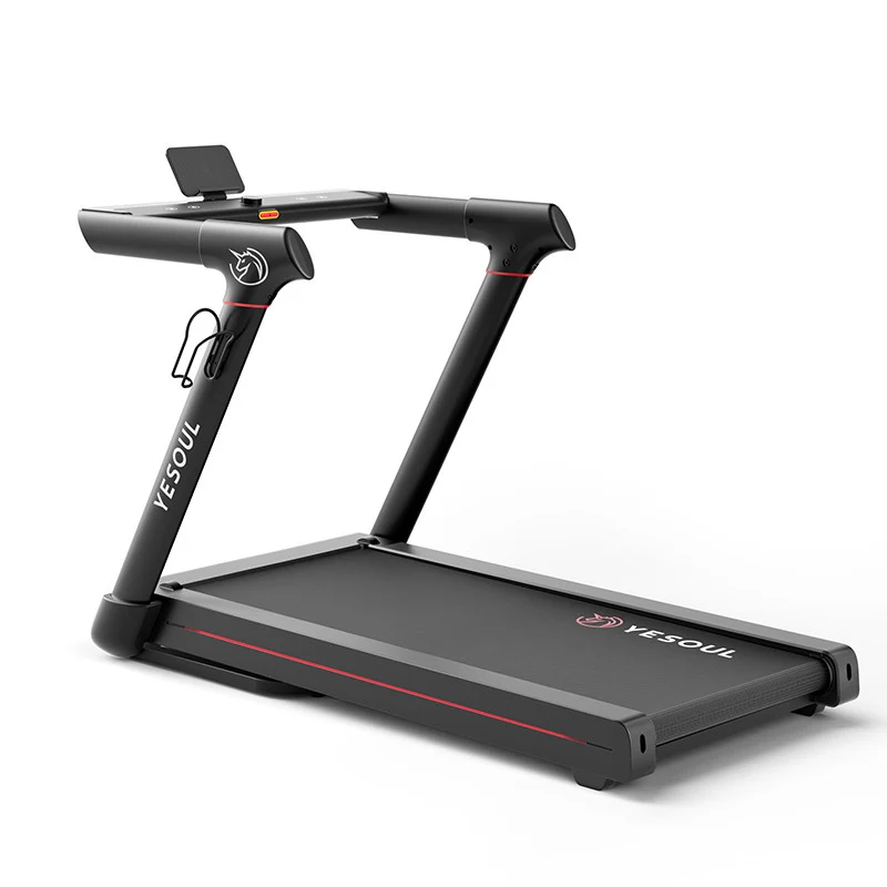 Banda de alergare YESOUL T3Pro Treadmill, inclinare 10%, Sistem Pliere, viteza maxima 14km/h, Kinomap / Ziwft