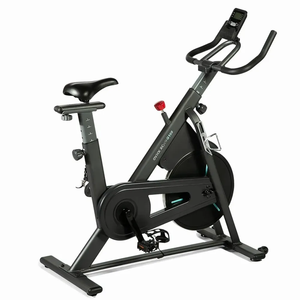 Bicicleta fitness OVICX Q100C Spinning bike, display multifunctional LCD