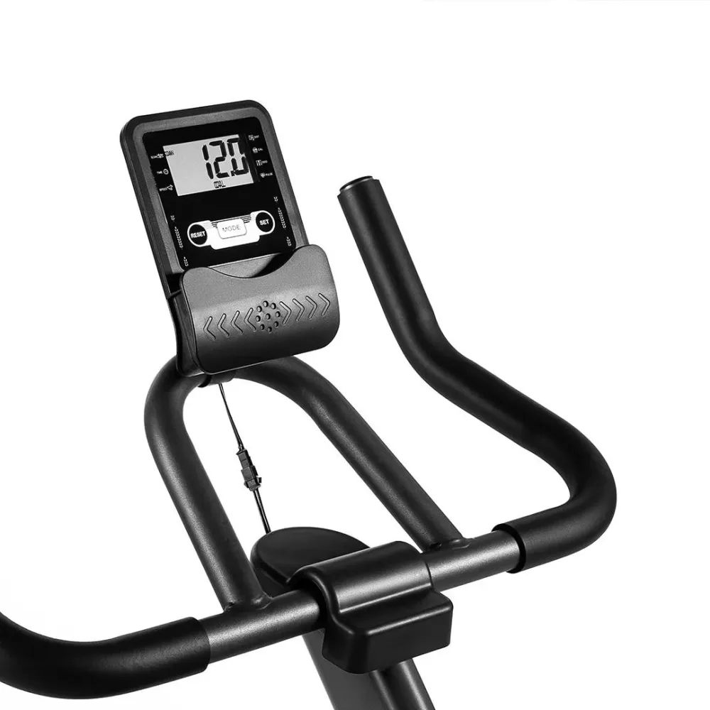 Bicicleta fitness OVICX Q100C Spinning bike, display multifunctional LCD