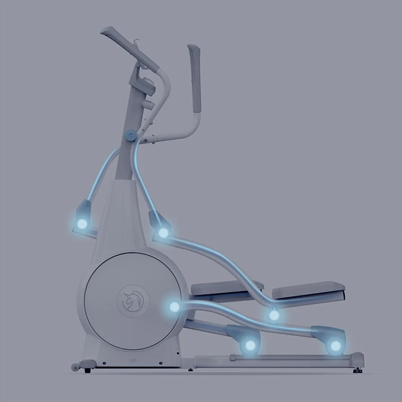 Bicicleta magnetica eliptica YESOUL Elliptical Machine E30S, White