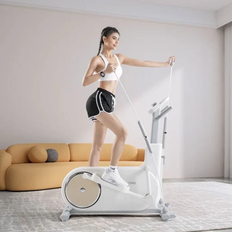 Bicicleta magnetica eliptica YESOUL Elliptical Machine EF25EV, White