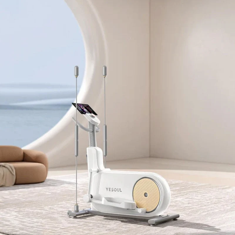 Bicicleta magnetica eliptica YESOUL Elliptical Machine EF25EV, White