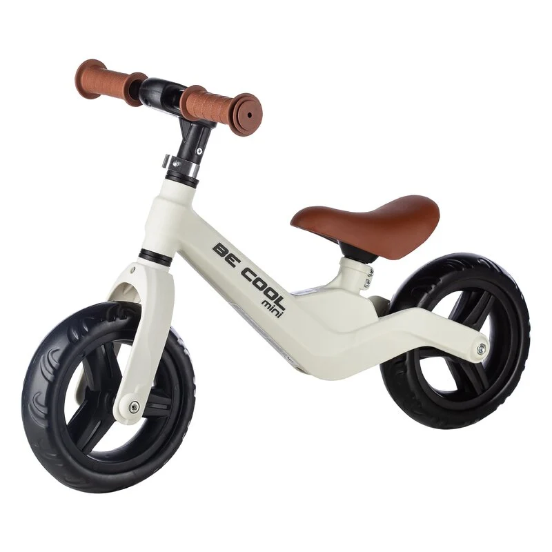 Bicicleta fara pedale, FreeON, Be Cool Mini, Cu ghidon si sa reglabile, Roti din EVA, Pana 30 Kg, Roti 8 inch, 12 luni+, Alb