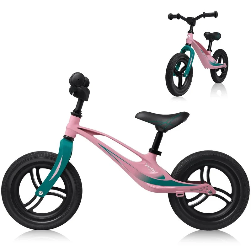 Bicicleta fara pedale, Lionelo, Bart Tour, Usoara, Cu cadru din magneziu, 3.3 Kg, 12 inch, Conform cu standardul european...