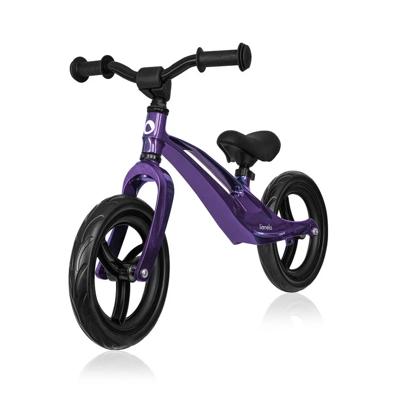 Bicicleta fara pedale, Lionelo, Bart, Usoara, Cu cadru din magneziu, Cu ghidon si sa reglabile, Greutate 3 Kg, 12 inch, Co...