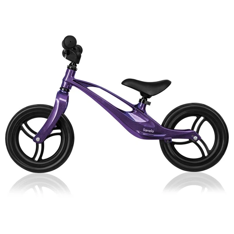 Bicicleta fara pedale, Lionelo, Bart, Usoara, Cu cadru din magneziu, Cu ghidon si sa reglabile, Greutate 3 Kg, 12 inch, Co...