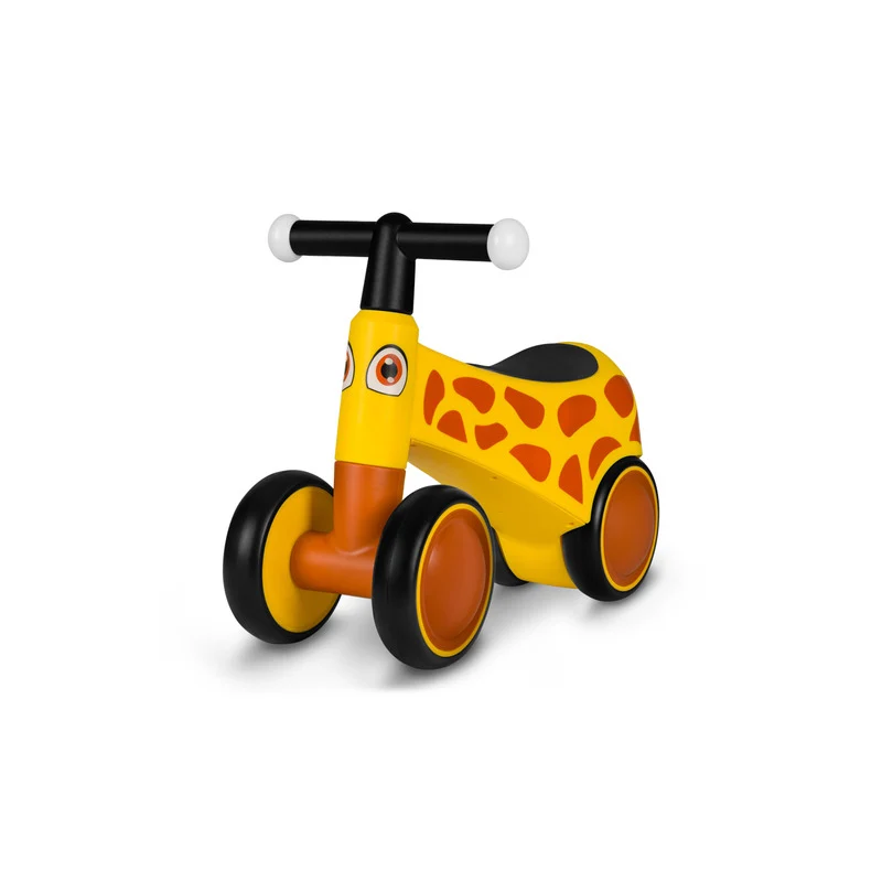 Bicicleta fara pedale, Lionelo, Sammy, Cu 4 roti, Din spuma EVA, Stabila, Manere moi, antiderapante, 12- 36 luni, Greutate...