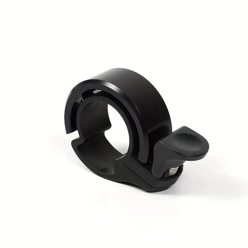 Clopoțel negru pentru bicicletă cu difuzor de 22 mm - pentru ghidon de 31 mm