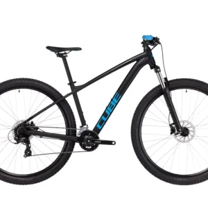 BICICLETA CUBE AIM Black Blue 2023