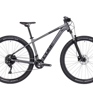 BICICLETA CUBE AIM EX Grey Red 2023