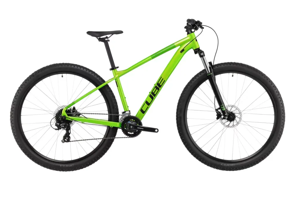 BICICLETA CUBE AIM Mistygreen Black 2023