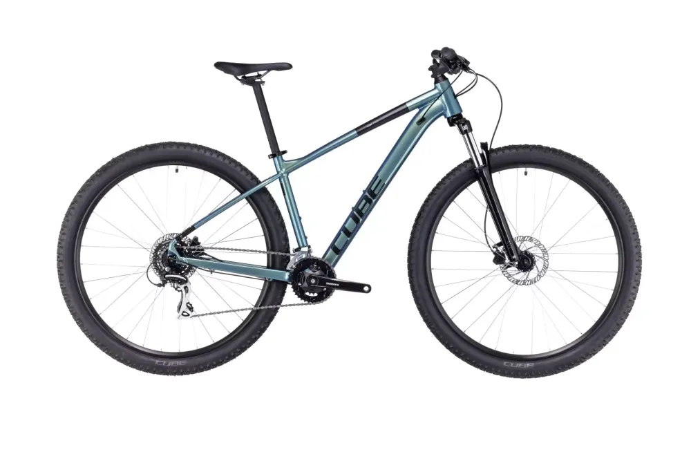 BICICLETA CUBE AIM PRO Shiftverde Black 2023