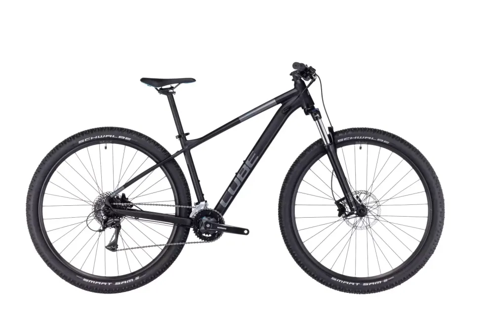 BICICLETA CUBE AIM RACE Black Azure 2023