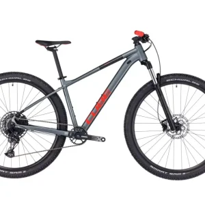 BICICLETA CUBE ANALOG Flashgrey Red 2023