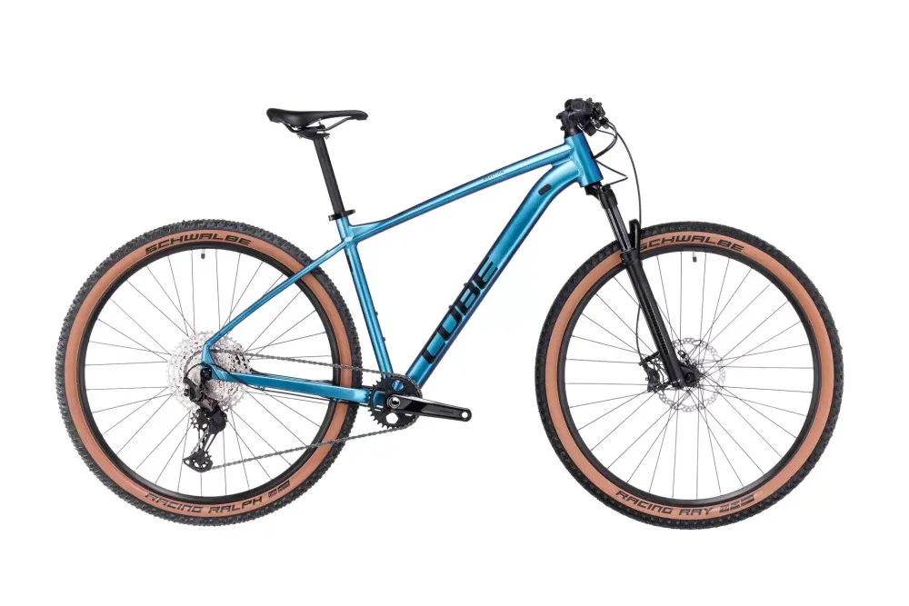 BICICLETA CUBE REACTION PRO Switchblue Black 2023 L