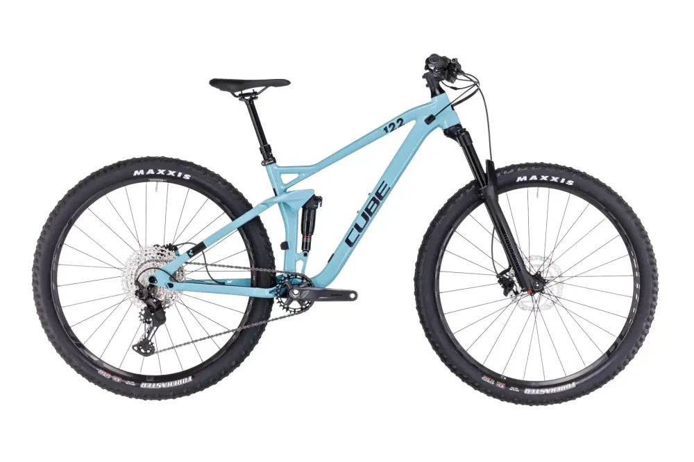 BICICLETA CUBE STEREO ONE22 RACE Mayablue Black 2023 M