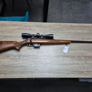 Carabina CZ 527, cal 222 rem, 60cm, luneta Bushnell 3-9x