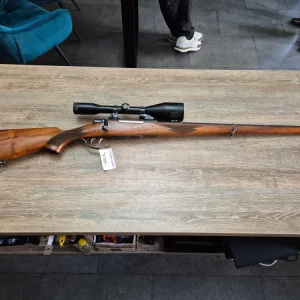 Carabina BRNO (CZ), cal 7x57, 60cm, pat lemn Stutzen