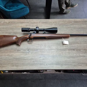 Carabina Browning X-Bolt, cal 30-06, pat lemn + Delta 2.5-15x50