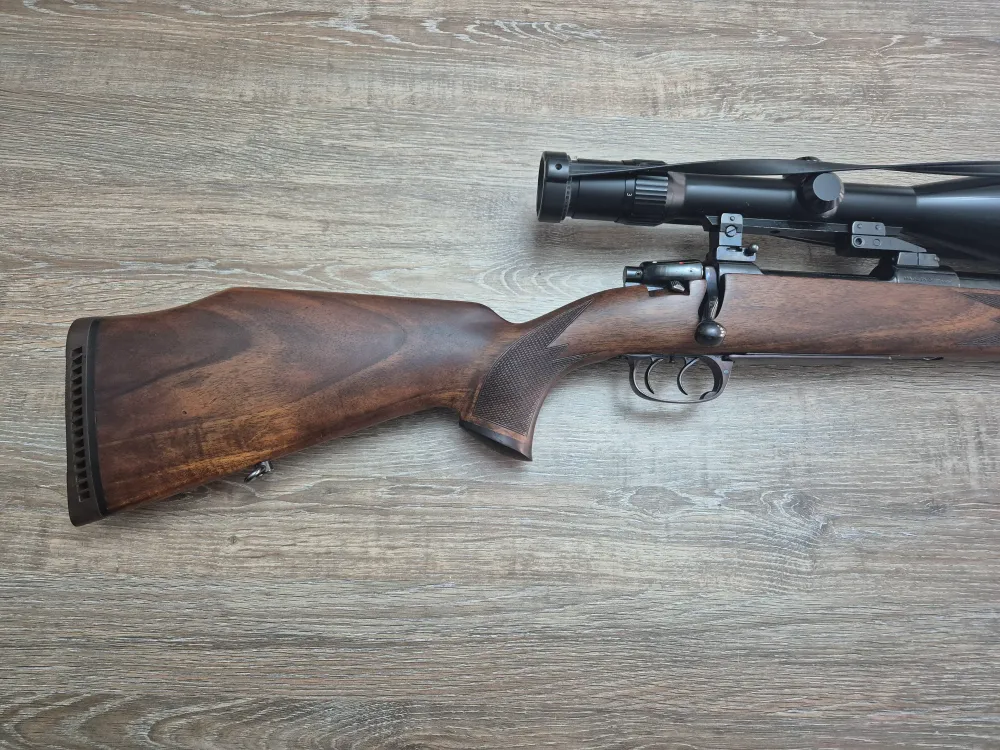 Carabina Heym SR20N, cal 6.5x57, 60cm, luneta Docter 3-12x56
