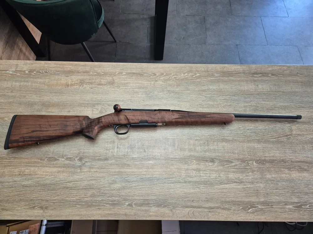 Carabina Heym SR30 Allranger cal 308 win, 50cm, inchidere liniara, pat lemn