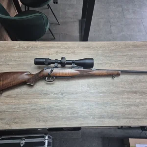 Carabina Krico, cal 7x64, 60cm, luneta Vector Optics 2.5-15x56