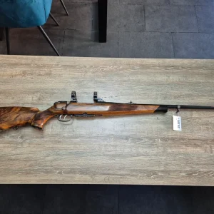 Carabina manufact. Krico, cal 6.5x68, teava 65cm, gravuri