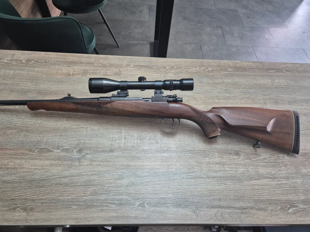 Carabina Mauser 98 cal 6.5x68, 62cm, luneta 3-9x