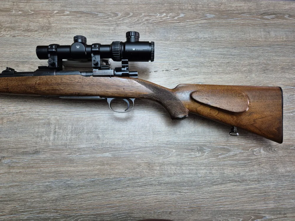 Carabina Mauser 98, cal 8x57JS, 56cm, luneta Vortex 1-4x24