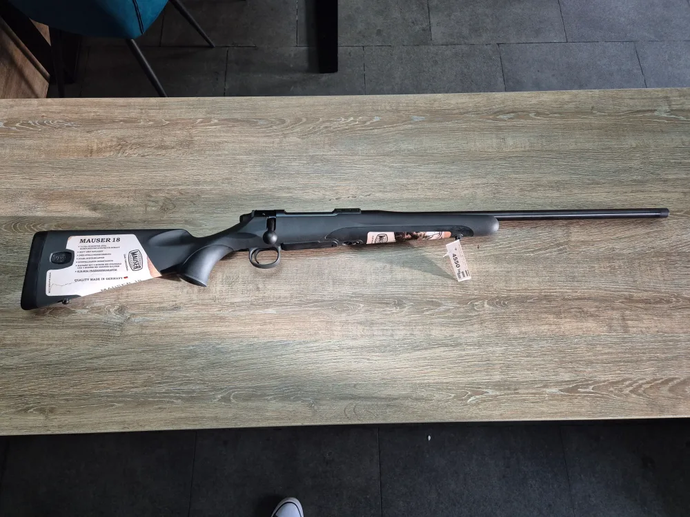 Carabina Mauser M18, cal 270 win, 53cm, pat sintetic, filet