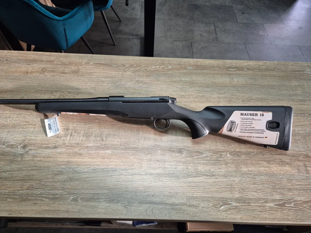 Carabina Mauser M18, cal 270 win, 53cm, pat sintetic, filet