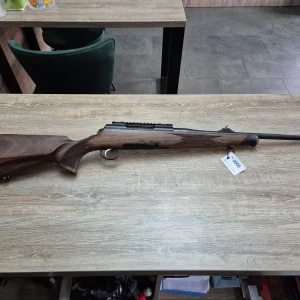 Carabina stangaci Roessler Titan 6, cal 243 win, 56cm, pat lemn