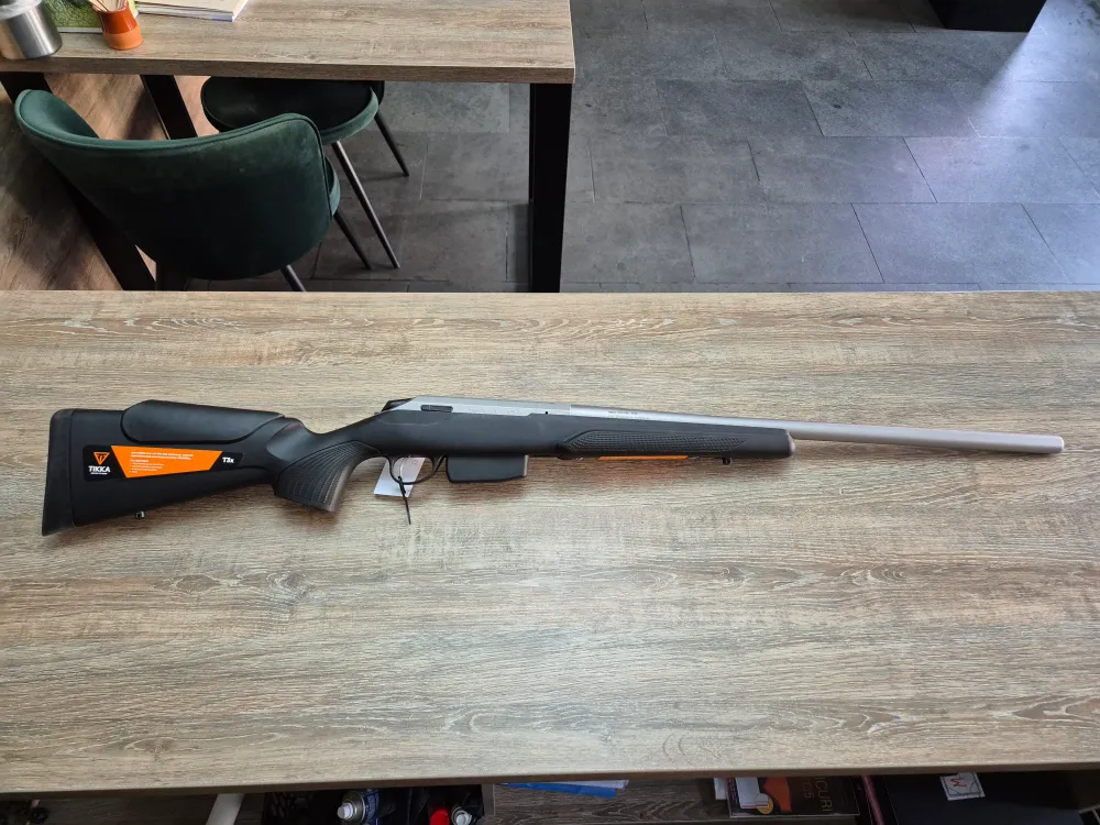 Carabina stangaci Tikka T3x Varmint Stainless, cal 30-06, 60cm, pat sintetic