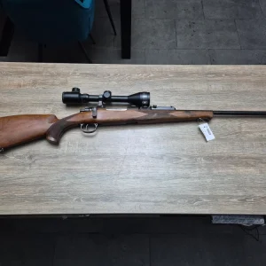 Carabina Steyr, cal 7x57, teava 64cm, luneta 3-12x50
