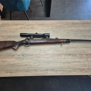 Carabina Winchester 70, cal 375 H&H, teava 60cm